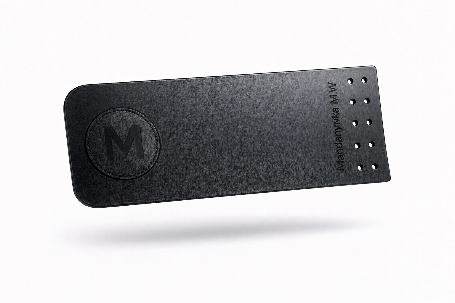 Klapka z ekoskóry premium czarna  (+40zł)