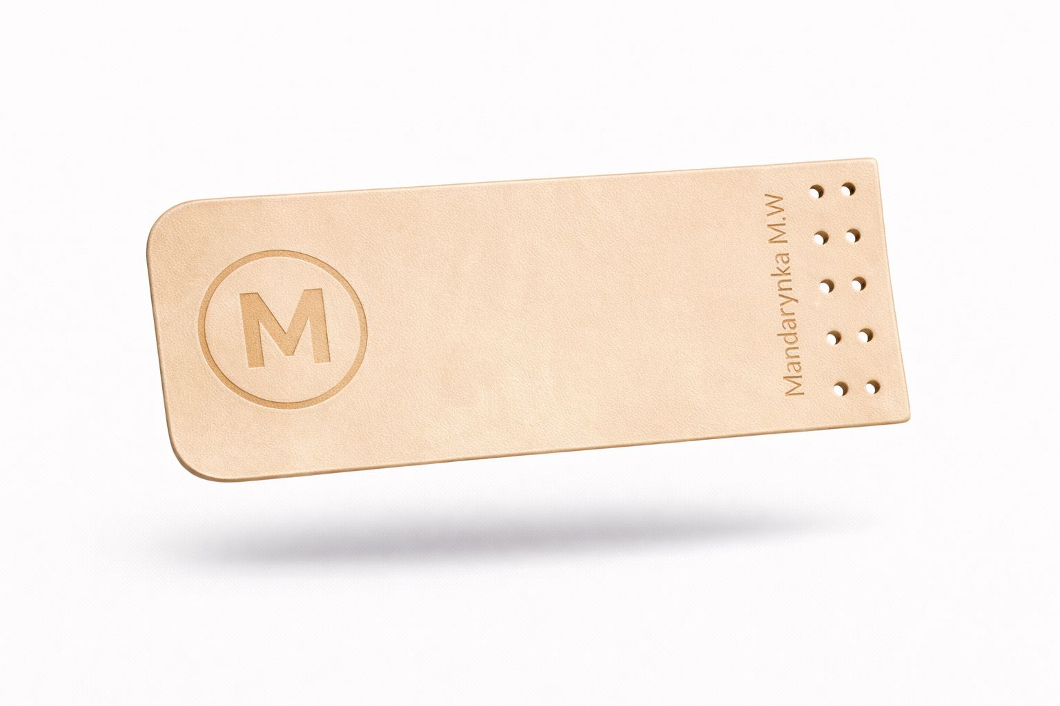 Klapka z ekoskóry premium nude  (+40zł)